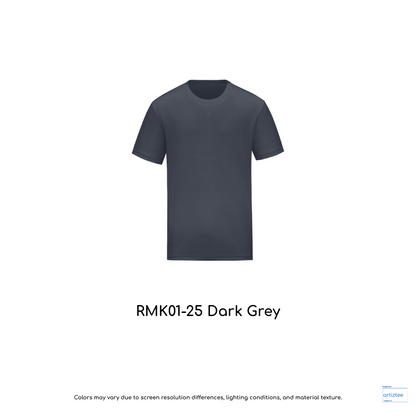 Kid T-Shirt - Microfiber RMK01-25 Dark Grey | Unisex 160gsm | Artiztee