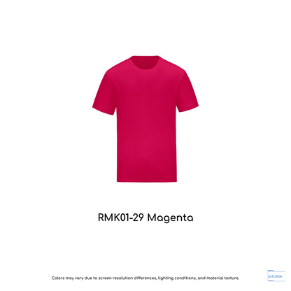 Kid T-Shirt - Microfiber RMK01-29 Magenta | Unisex 160gsm | Artiztee