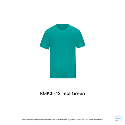 Kid T-Shirt - Microfiber RMK01-42 Teal Green | Unisex 160gsm | Artiztee