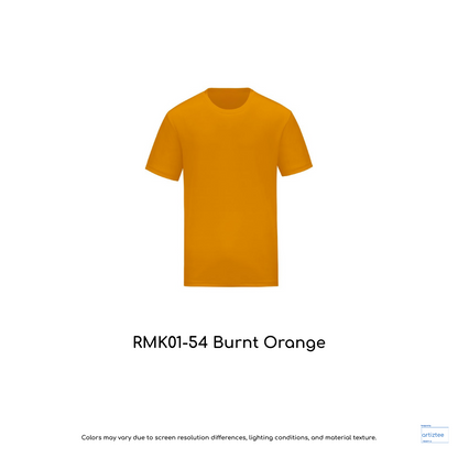 Kid T-Shirt - Microfiber RMK01-54 Burnt Orange | Unisex 160gsm | Artiztee