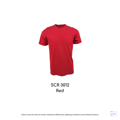 T-Shirt Siro Cotton Unisex - 210gsm | Red | SCR3012 | Artiztee
