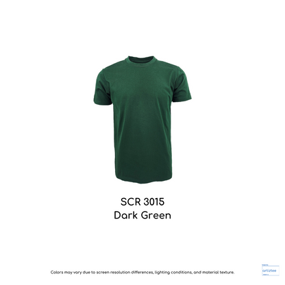 T-Shirt Siro Cotton Unisex - 210gsm | Dark Green | SCR3015 | Artiztee