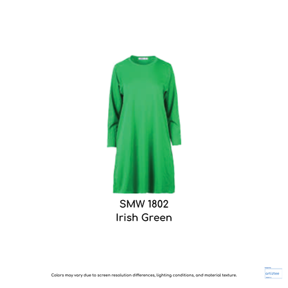 SMW1802 Obadiah Muslimah 160gsm Irish Green