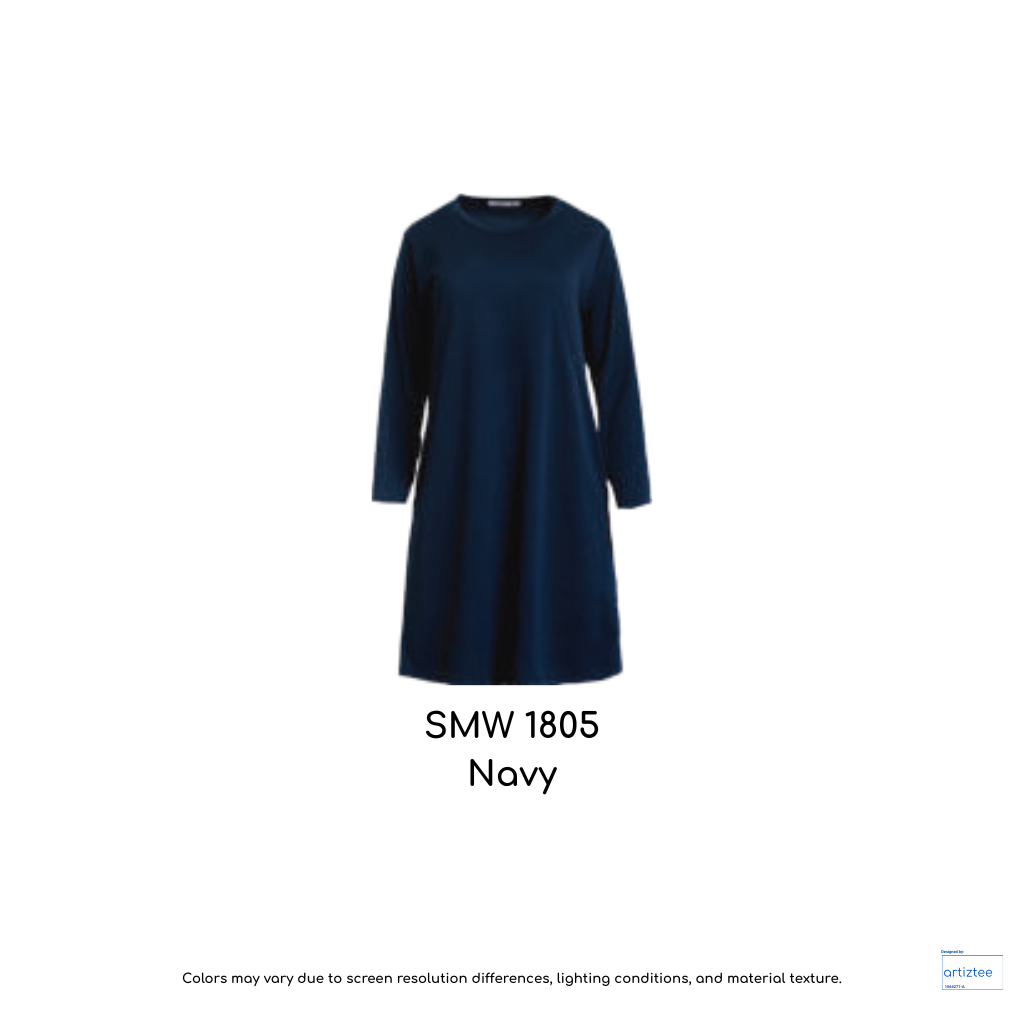 SMW1805 Obadiah Muslimah 160gsm Navy
