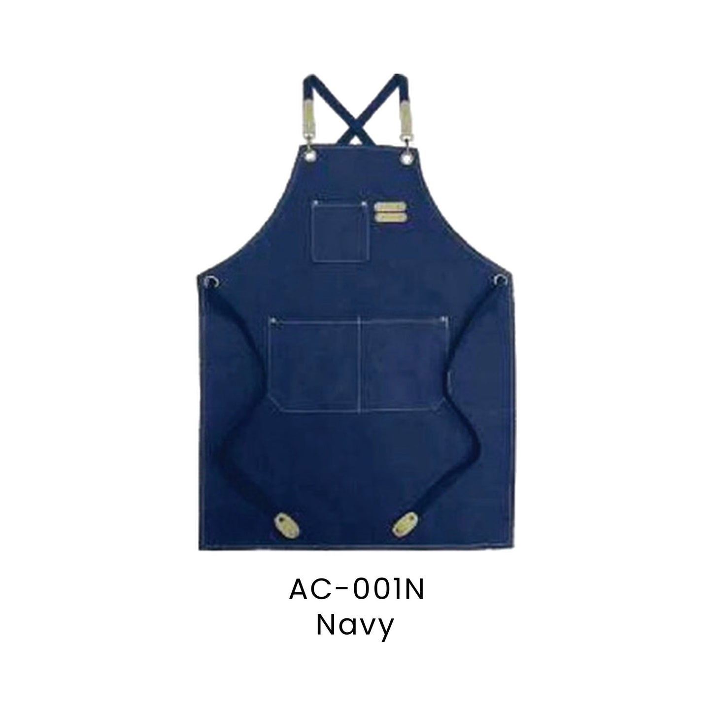 Apron - Canvas | AC-001 | Navy | AC-001N | Artiztee