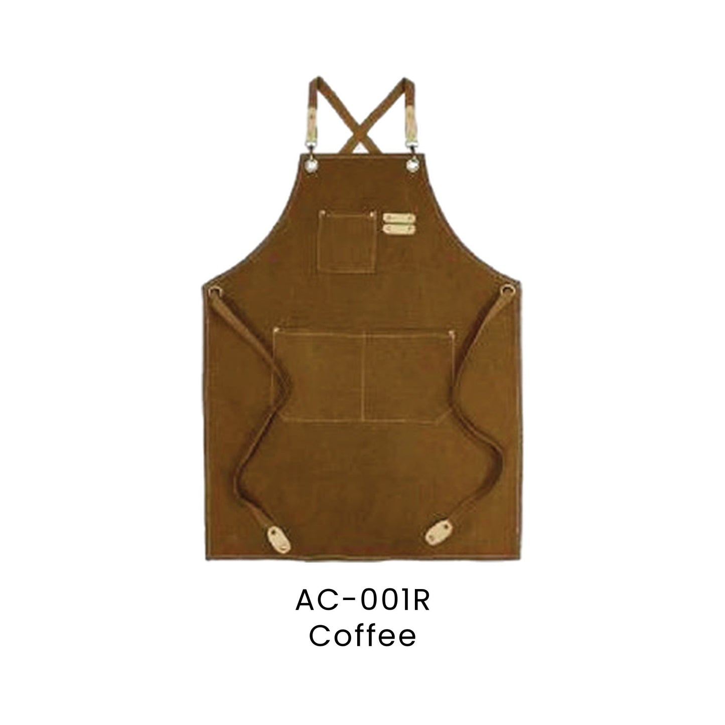 Apron - Canvas | AC-001 | Coffee | AC-001R | Artiztee