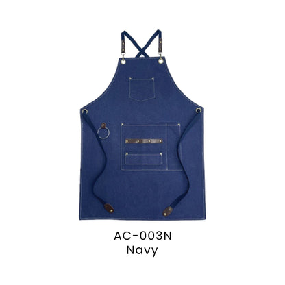 Apron - Canvas | AC-003 | Navy | AC-003N | Artiztee