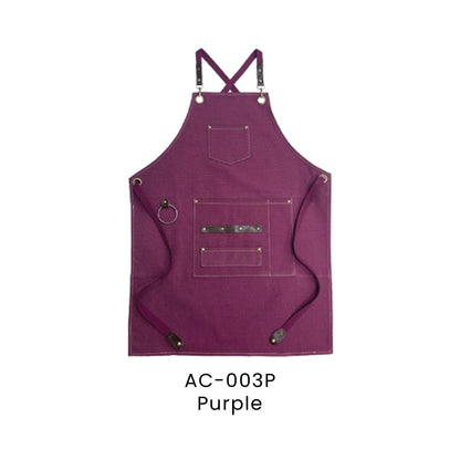 Apron - Canvas | AC-003 | Purple | AC-003P | Artiztee
