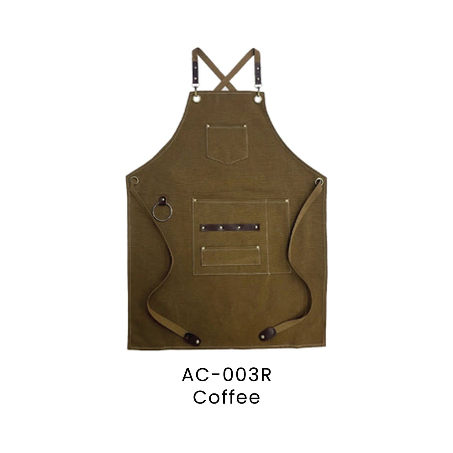 Apron - Canvas | AC-003 | Coffee | AC-003R | Artiztee