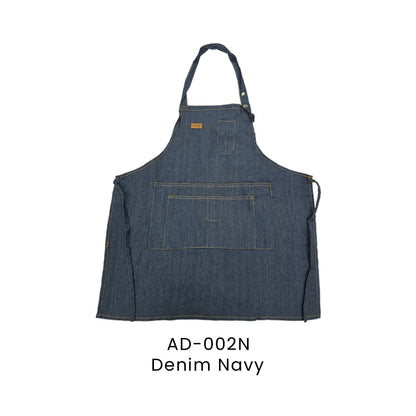 Apron - Denim | AD-002 | Denim Navy | AD-002N | Artiztee