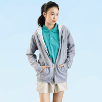 Adult Full Zip Hooded Sweatshirt Unisex 285gsm 88600 Artiztee
