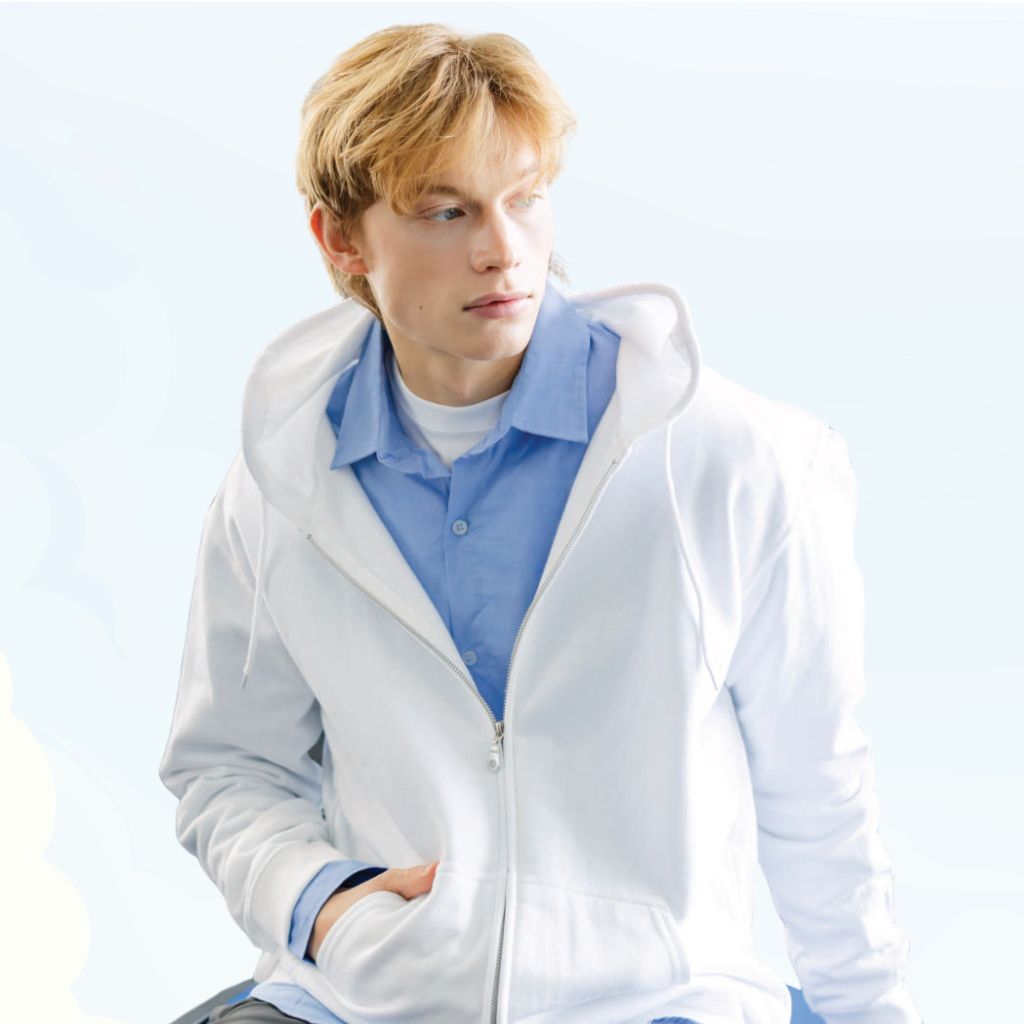 Adult Full Zip Hooded Sweatshirt Unisex 285gsm 88600 Artiztee