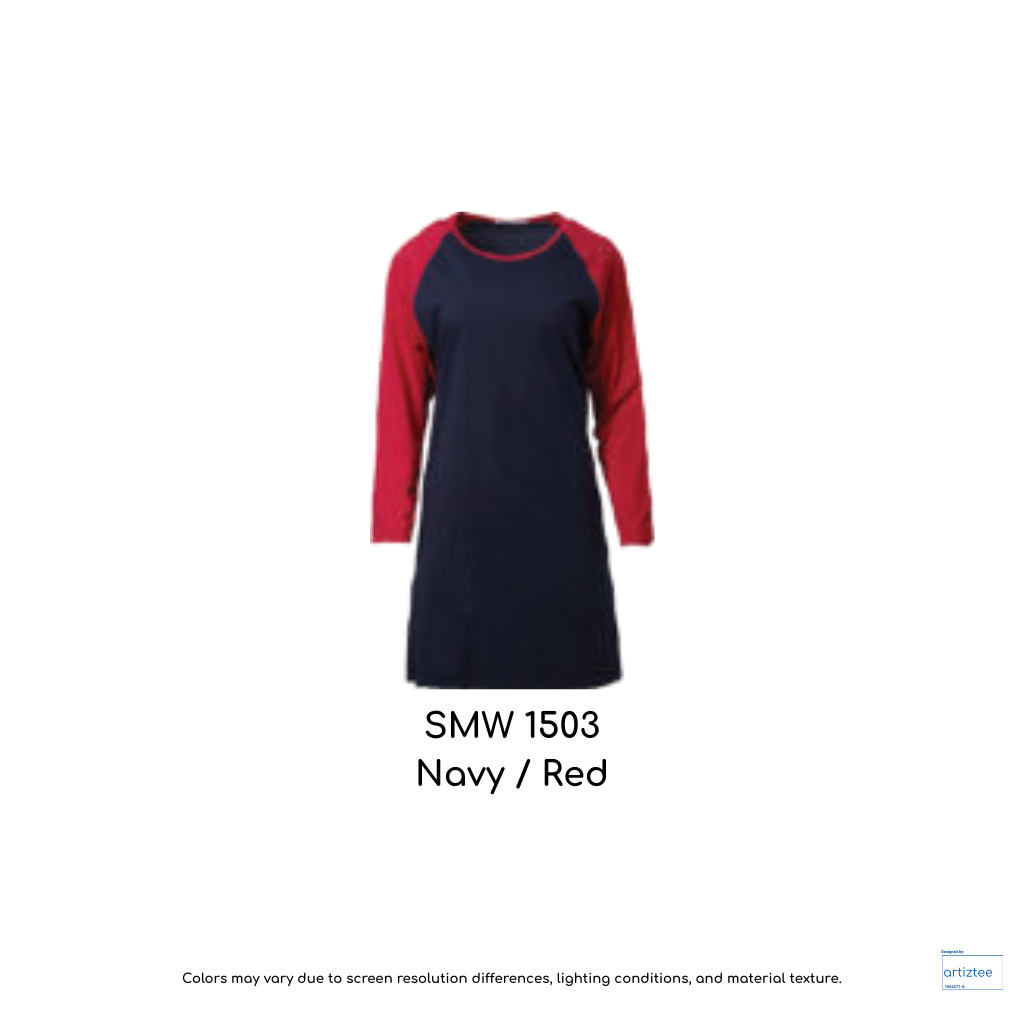 Ammara Muslimah 180gsm SMW1503 Navy Red