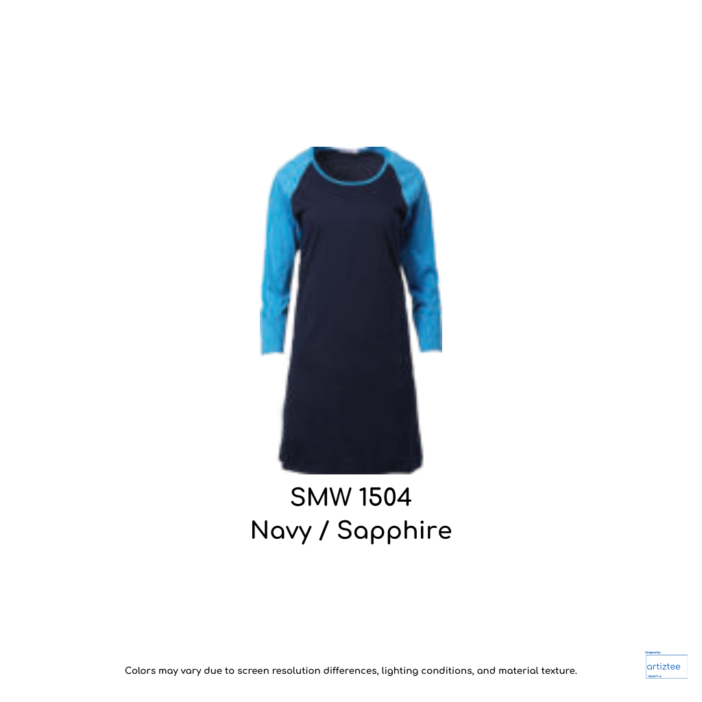 Ammara Muslimah 180gsm SMW1504 Navy Sapphire