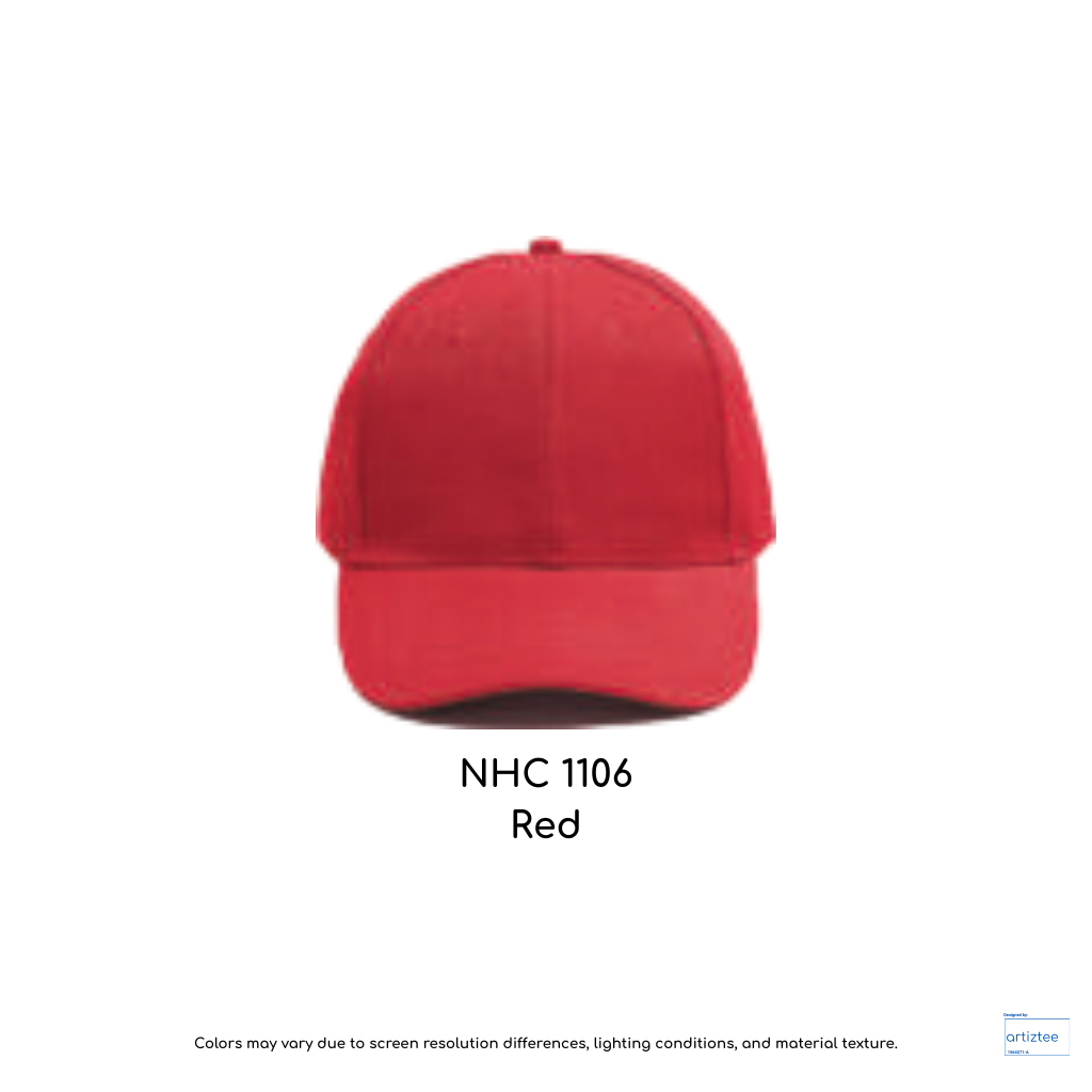 Baseball Cap NHC1106 Red