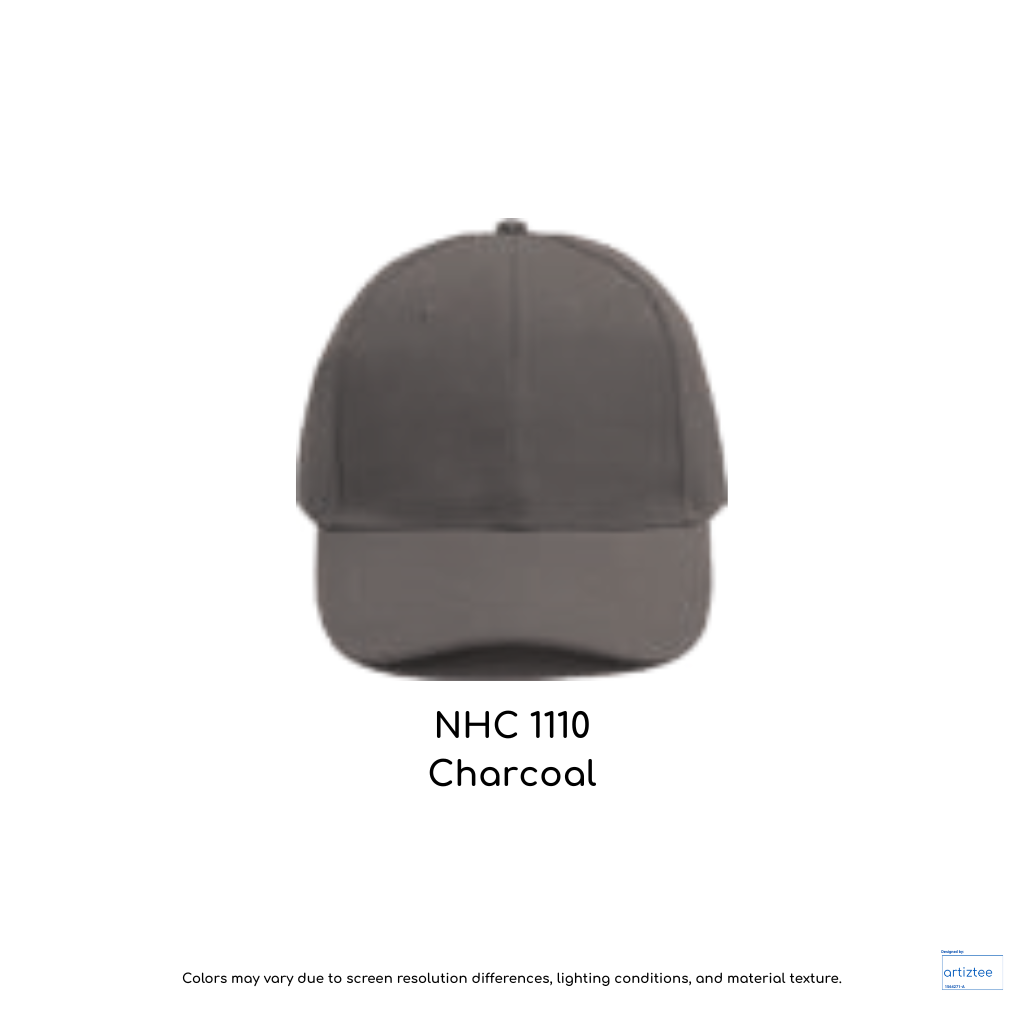 Baseball Cap NHC1110 Charcoal