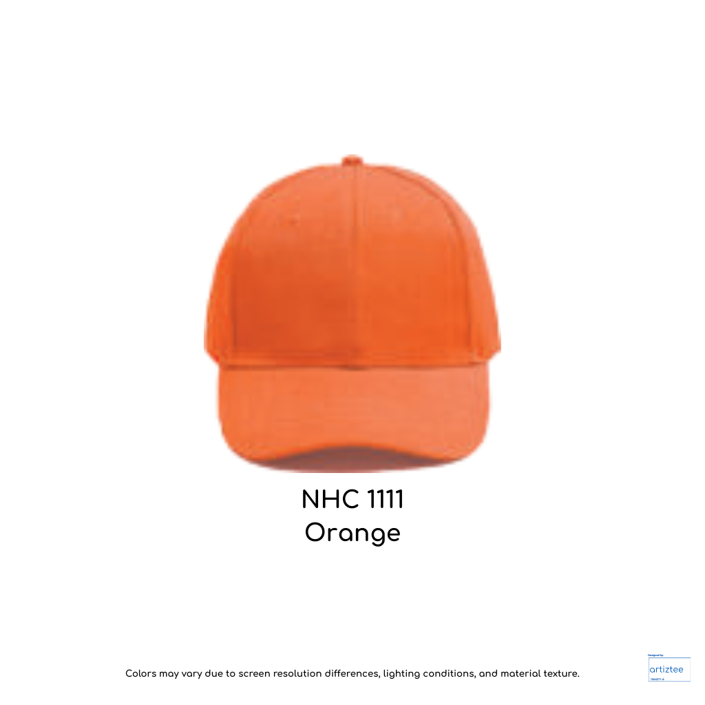 Baseball Cap NHC1111 Orange