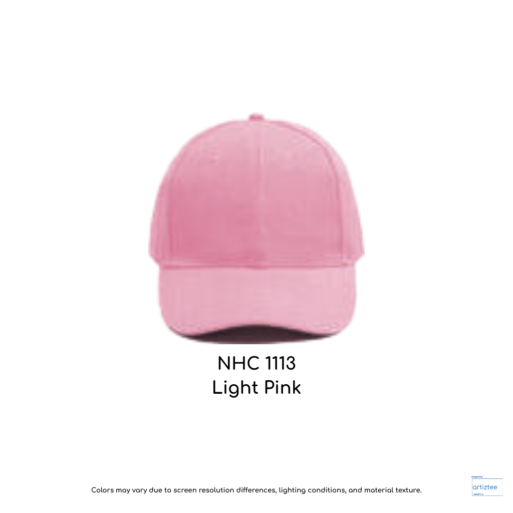 Baseball Cap NHC1113 Light Pink
