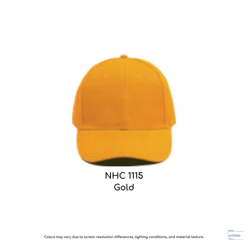 Baseball Cap NHC1115 Gold