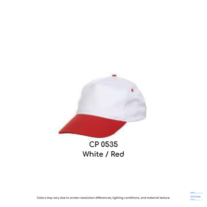 RETIRED - CP0535 White / Red baseball cap, not in Oren vol.23