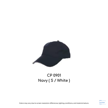 Baseball Cap - Polyester CP09 | Artiztee | CP0901 Navy