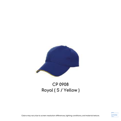 Baseball Cap - Polyester CP09 | Artiztee | CP0908 Royal
