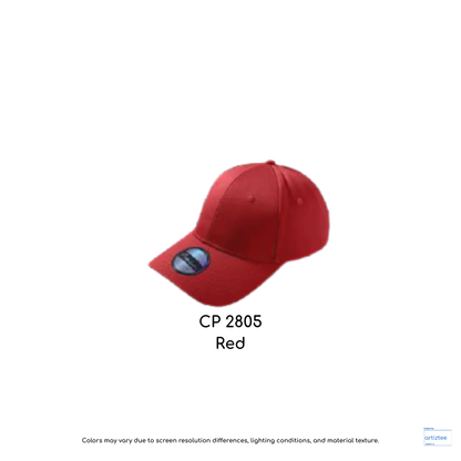 Baseball Cap - Polyester CP28 | Artiztee | CP2805 Red