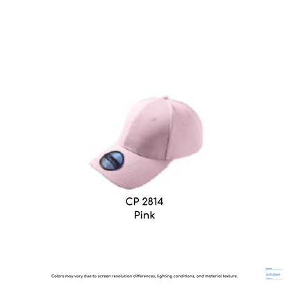 Baseball Cap - Polyester CP28 | Artiztee | CP2814 Pink