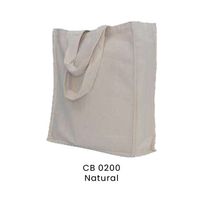 Canvas Bags - 8oz Natural Cotton Canvas Bags | CB02 | Natural | CB0200 | Artiztee