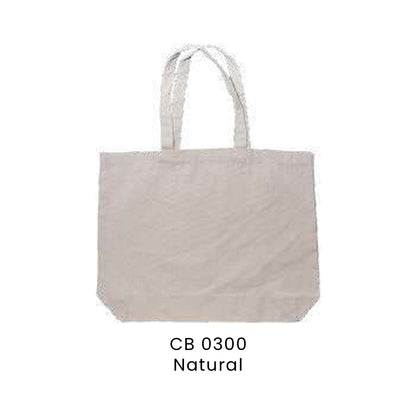 Canvas Bags - 8oz Natural Cotton Canvas Bags | CB03 | Natural | CB0300 | Artiztee