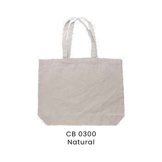 Canvas Bags - 8oz Natural Cotton Canvas Bags | CB03 | Natural | CB0300 | Artiztee