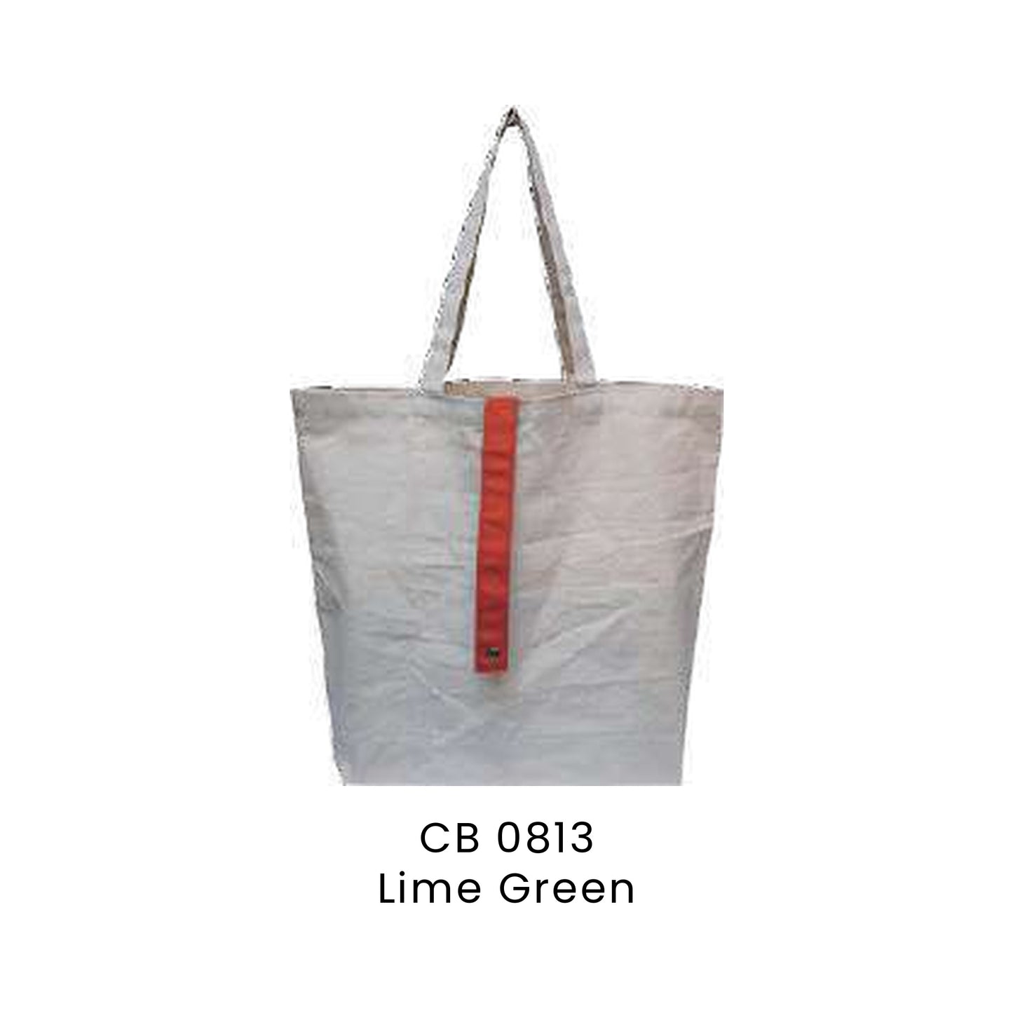 Canvas Bags - 10oz Natural Cotton Foldable Canvas Bags | CB08 | Lime Green | CB0813 | Artiztee