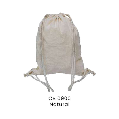 Canvas Bags - 5oz Natural Cotton Sling Canvas Bags | CB09 | Natural | CB0900 | Artiztee