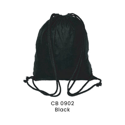 Canvas Bags - 5oz Natural Cotton Sling Canvas Bags | CB09 | Black | CB0902 | Artiztee