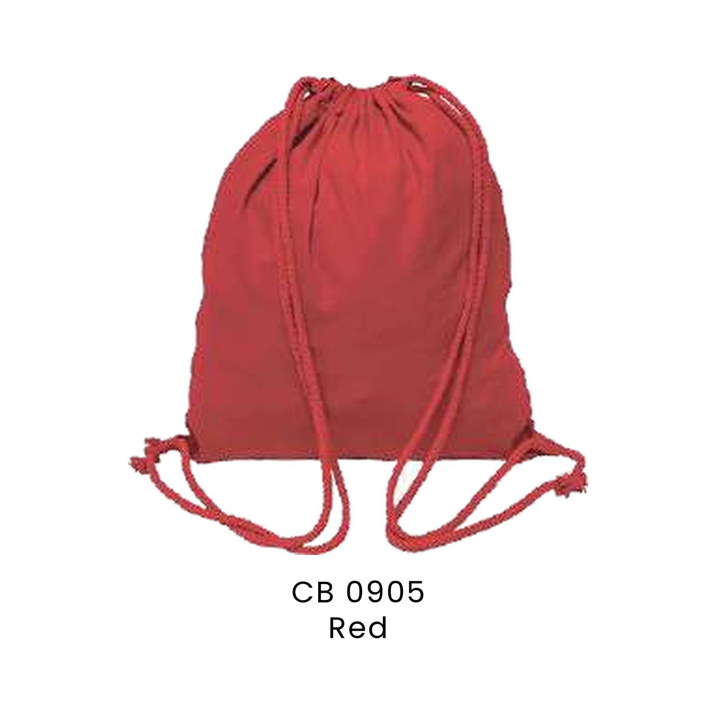 Canvas Bags - 5oz Natural Cotton Sling Canvas Bags | CB09 | Red | CB0905 | Artiztee