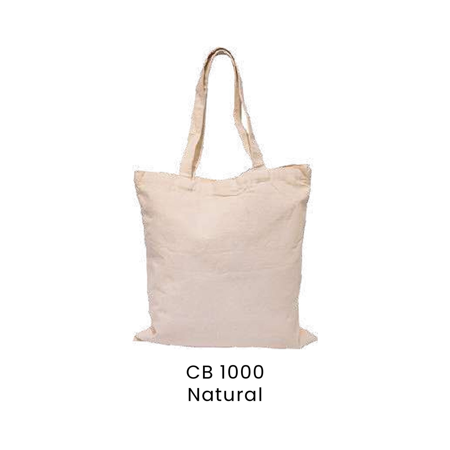 Canvas Bags - 10oz Natural Cotton Canvas Bags | CB10 | Natural | CB1000 | Artiztee