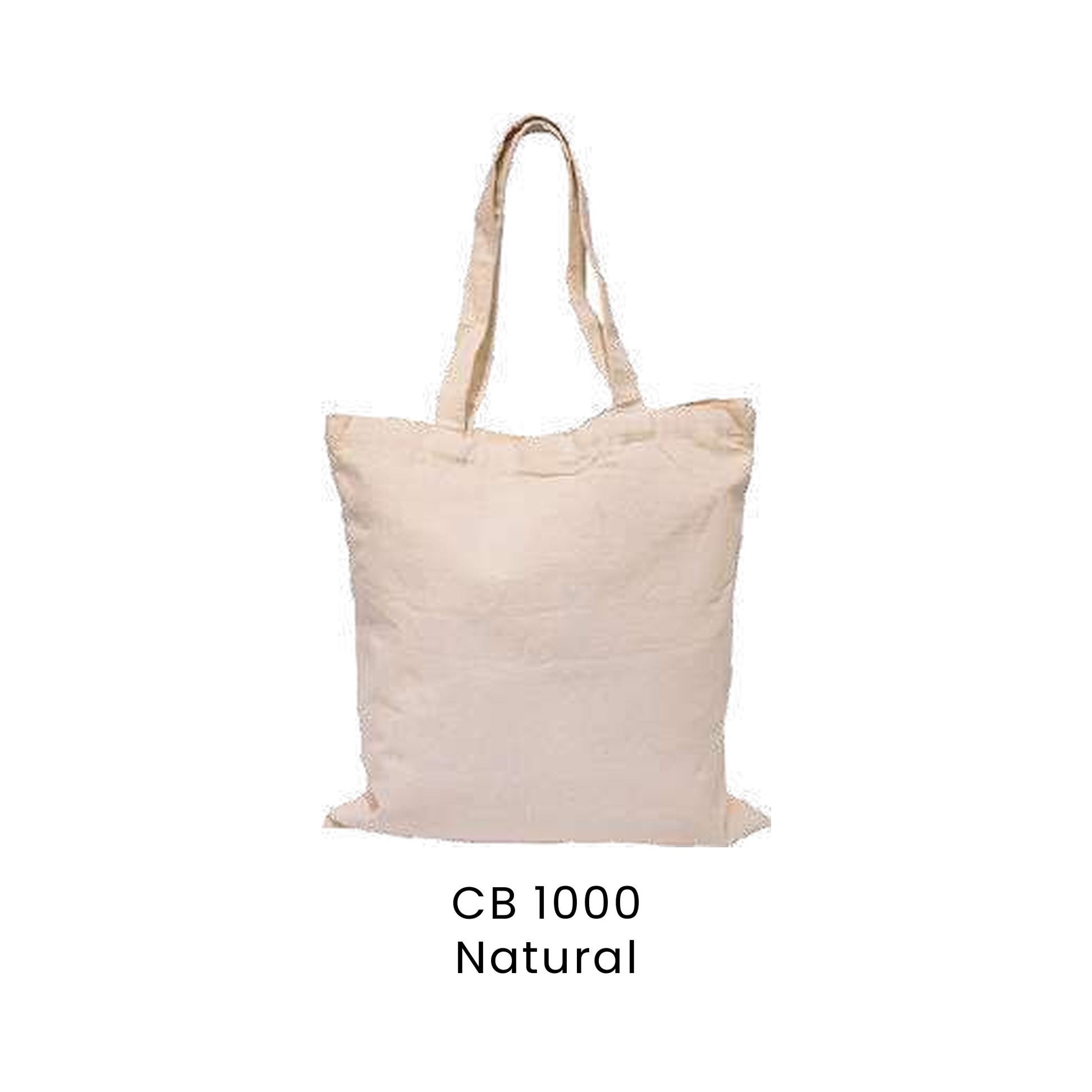 Canvas Bags - 10oz Natural Cotton Canvas Bags | CB10 | Natural | CB1000 | Artiztee