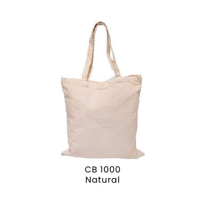 Canvas Bags - 10oz Natural Cotton Canvas Bags | CB10 | Natural | CB1000 | Artiztee