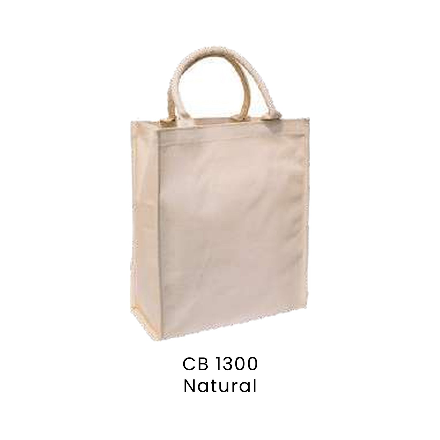 Canvas Bags - Laminated Canvas Bags | CB13 | Natural | CB1300 | Artiztee
