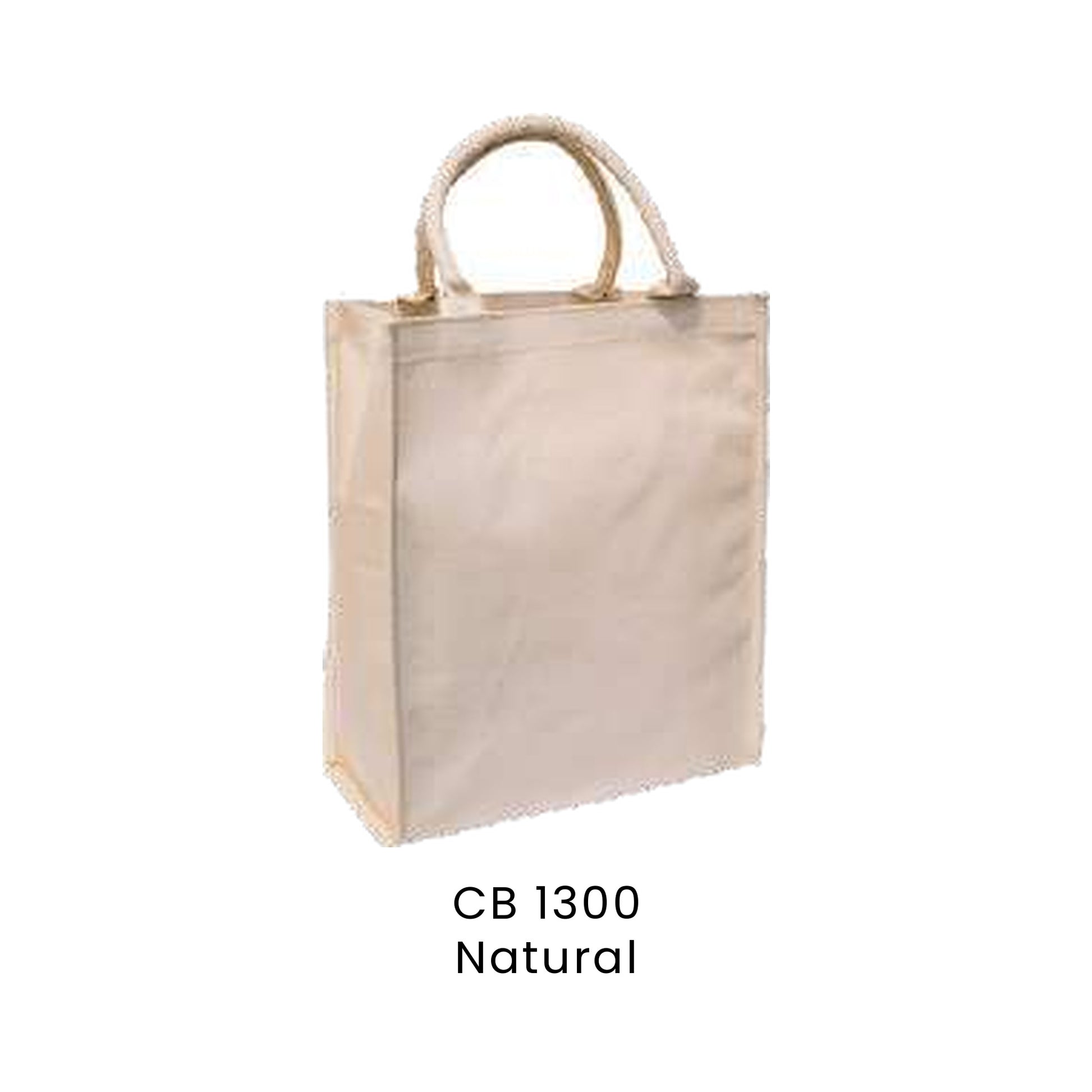Canvas Bags - Laminated Canvas Bags | CB13 | Natural | CB1300 | Artiztee
