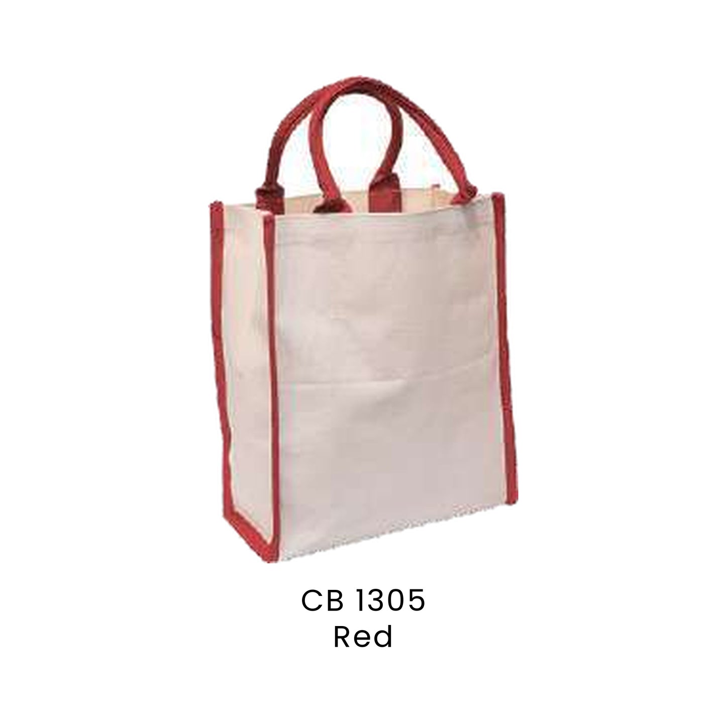 Canvas Bags - Laminated Canvas Bags | CB13 | Red | CB1305 | Artiztee