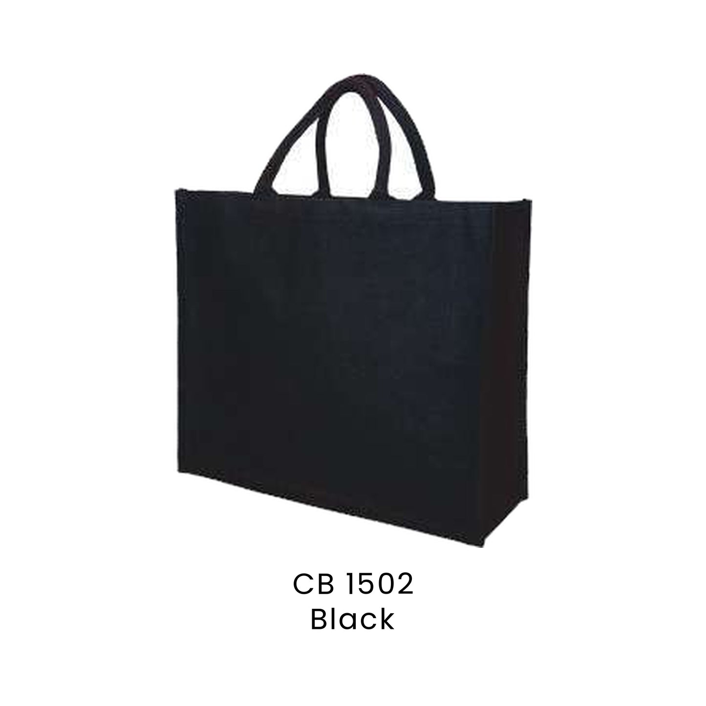 Canvas Bags - 10oz Natural Cotton Canvas Bags | CB15 | Black | CB1502 | Artiztee