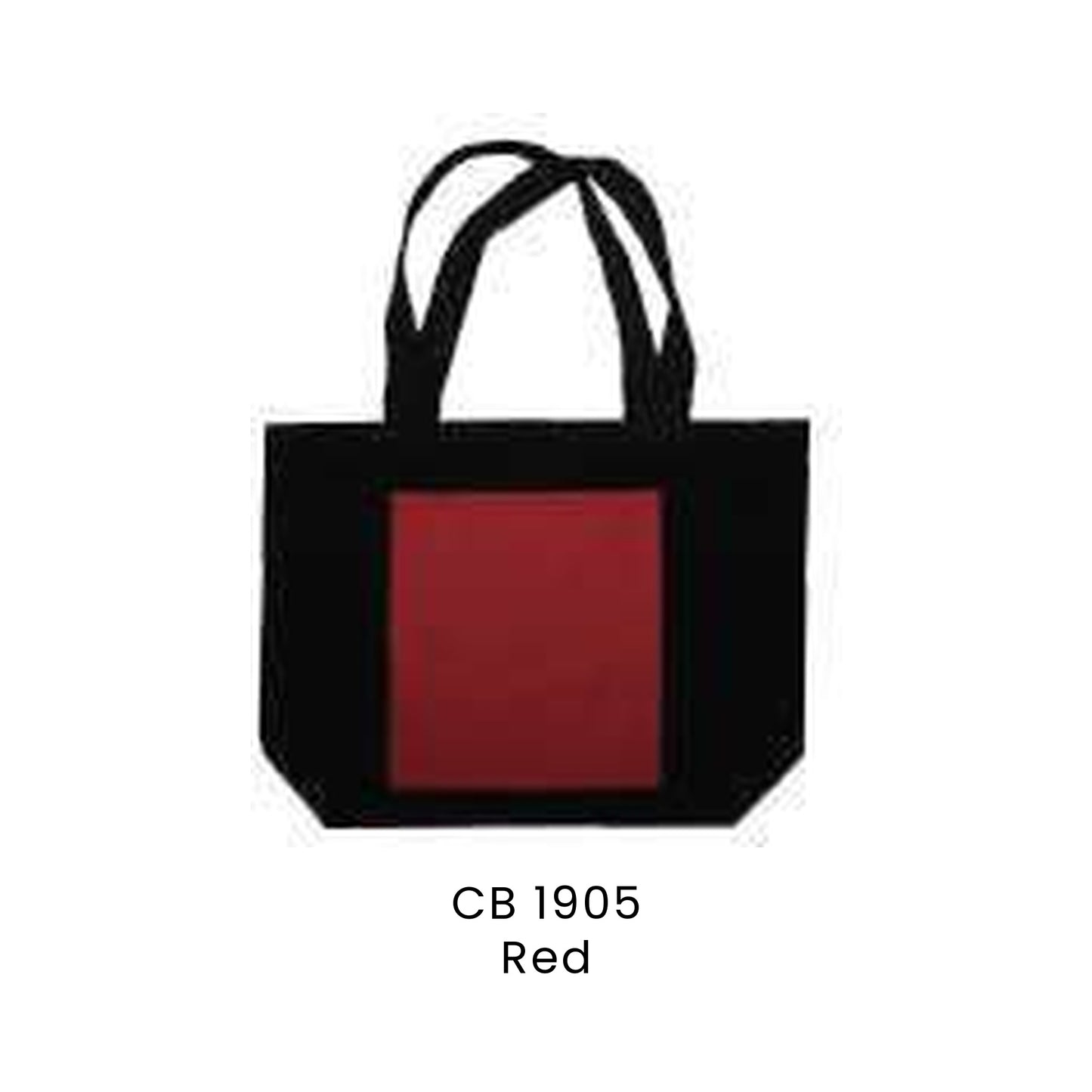 Canvas Bags - 12oz Natural Cotton Canvas Bags | CB19 | Red | CB1905 | Artiztee