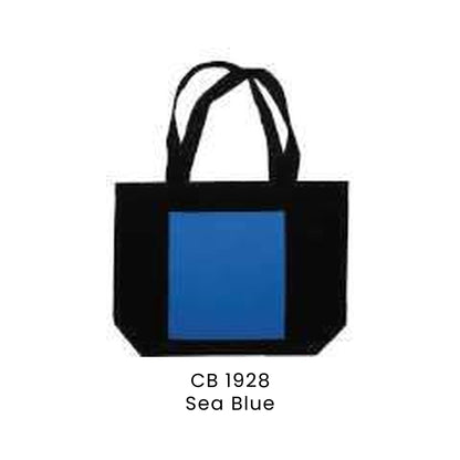 Canvas Bags - 12oz Natural Cotton Canvas Bags | CB19 | Sea Blue | CB1928 | Artiztee