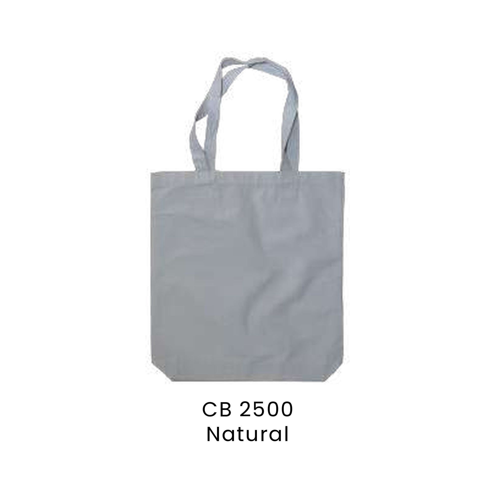 Canvas Bags - 5oz Natural Cotton Canvas Bags | CB25 | Natural | CB2500 | Artiztee