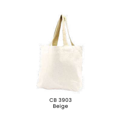 Canvas Bags - 10oz Cotton Mini Tote with Base | CB39 | Beige | CB3903 | Artiztee