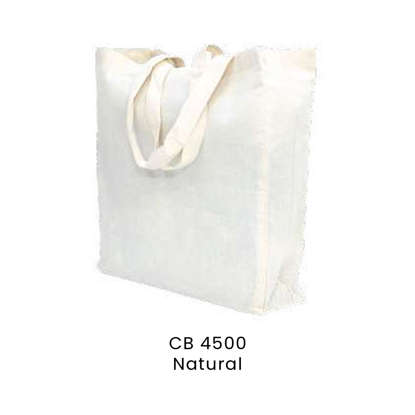 Canvas Bags - 6oz Cotton Canvas Tote (natural only) | CB45 | Natural | CB4500 | Artiztee