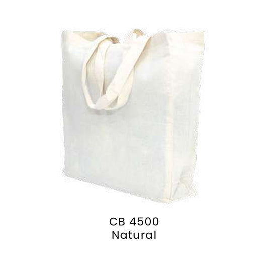 Canvas Bags - 6oz Cotton Canvas Tote (natural only) | CB45 | Natural | CB4500 | Artiztee