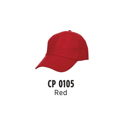 Custom Cap - Cotton Baseball Cap | Red | CP0105