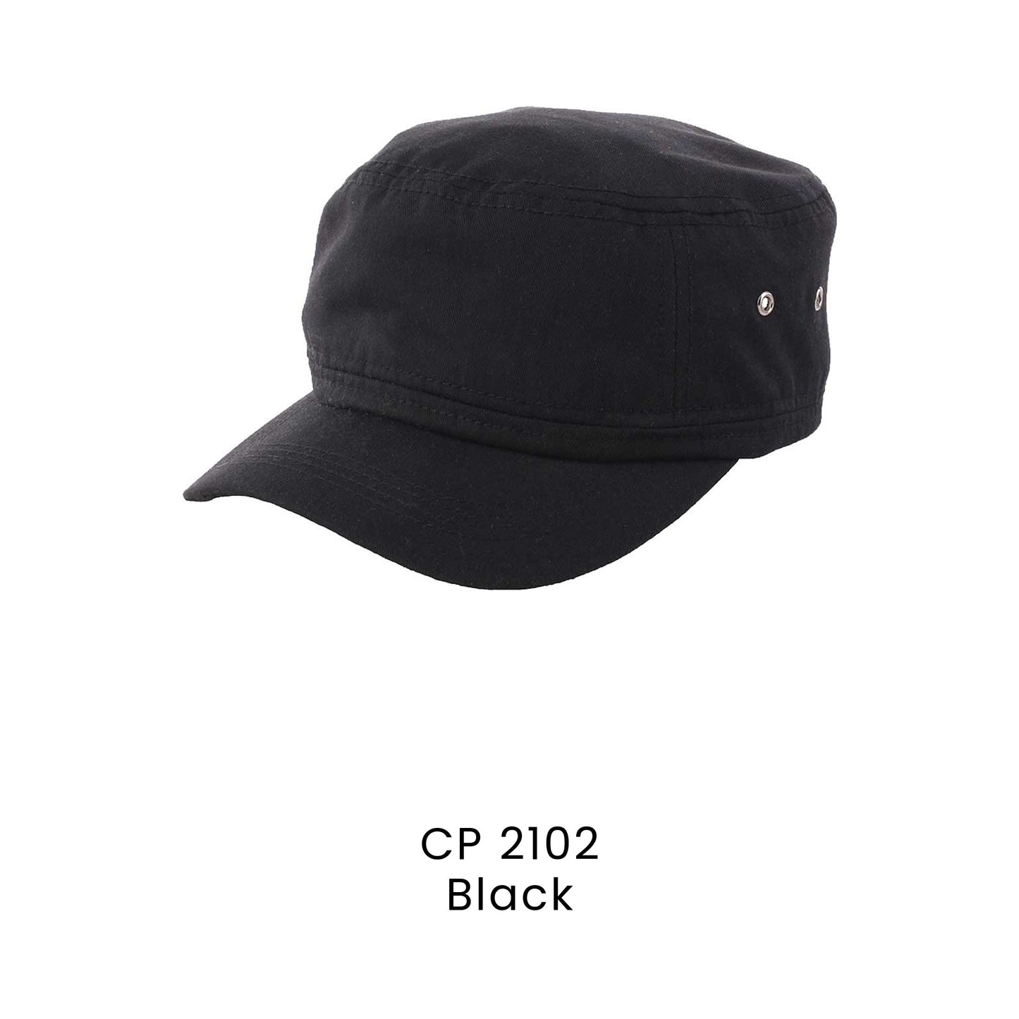 CP 2102 Black - CP21 military cap